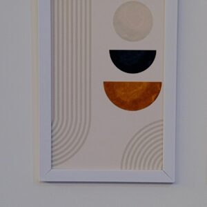 Abstract Geometric Wall Art Print