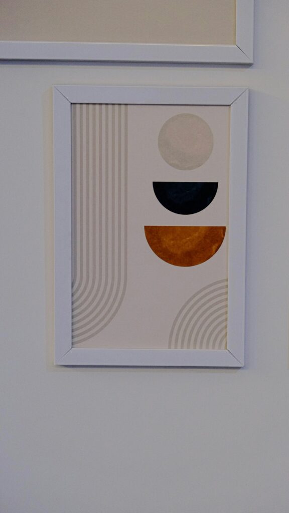 Abstract Geometric Wall Art Print
